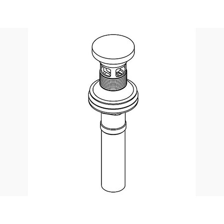 Kohler Clicker Drain With Overflow 1035625-SN